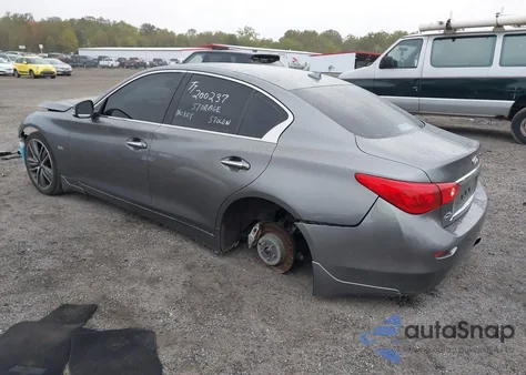 2017 Infiniti Q50 3.0T Sport z USA, uszkodzony, nr VIN JN1EV7AP2HM732438